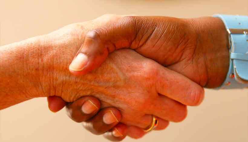 Apoio de uma agência de viagens