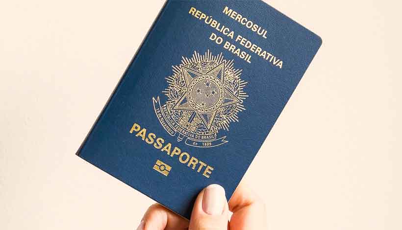 Agendamento do passaporte